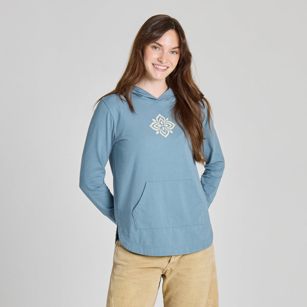 Crafty Flower Hoodie
