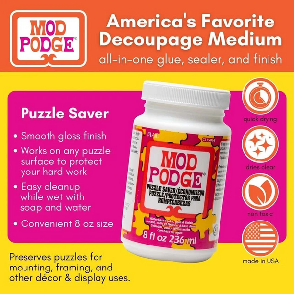 Mod Podge Puzzle Glue