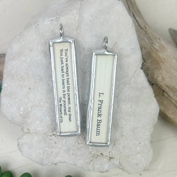 Wizard Of Oz Necklace