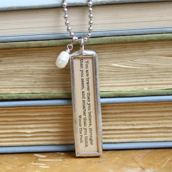 Winnie The Pooh Braver Necklace