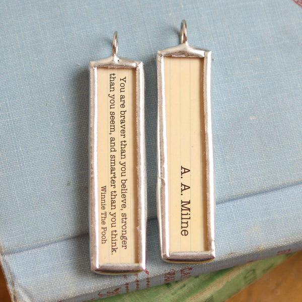 Winnie The Pooh Braver Necklace