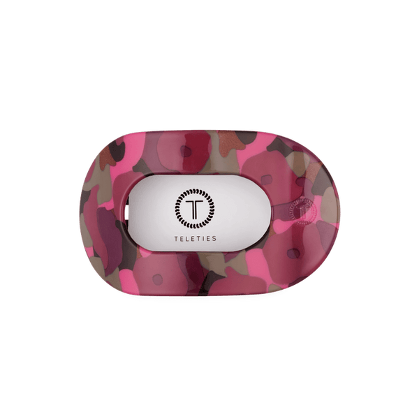 Garden Glam Flat Round Clip