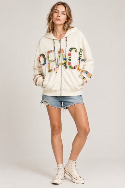 Peace Hooded Sweatshirt