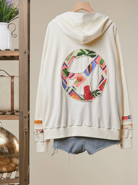 Peace Hooded Sweatshirt