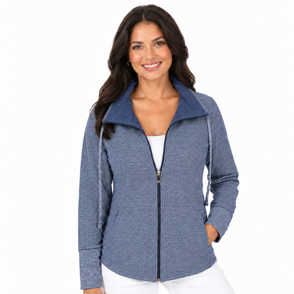 Reversible Navy/Stripe Jacket