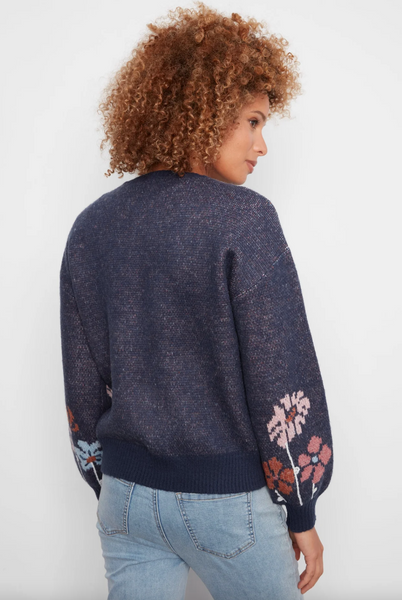 Birdseye Jacquard Sweater