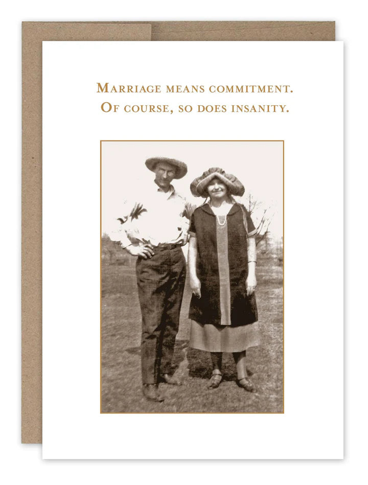 Marriage Commitment Card