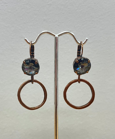 Max Earrings Silver Night
