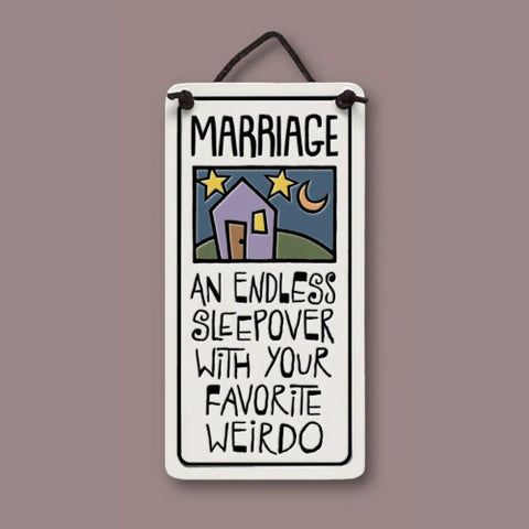 Endless Sleepover Clay Tile