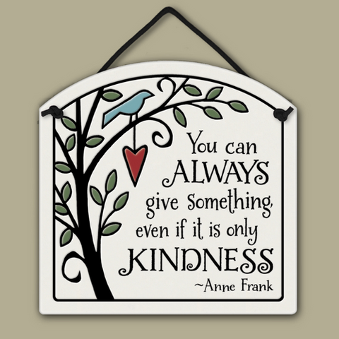 Kindness Clay Tile