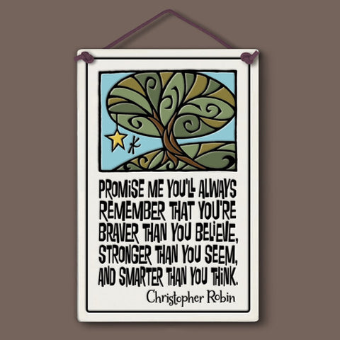 Promise Me Clay Tile