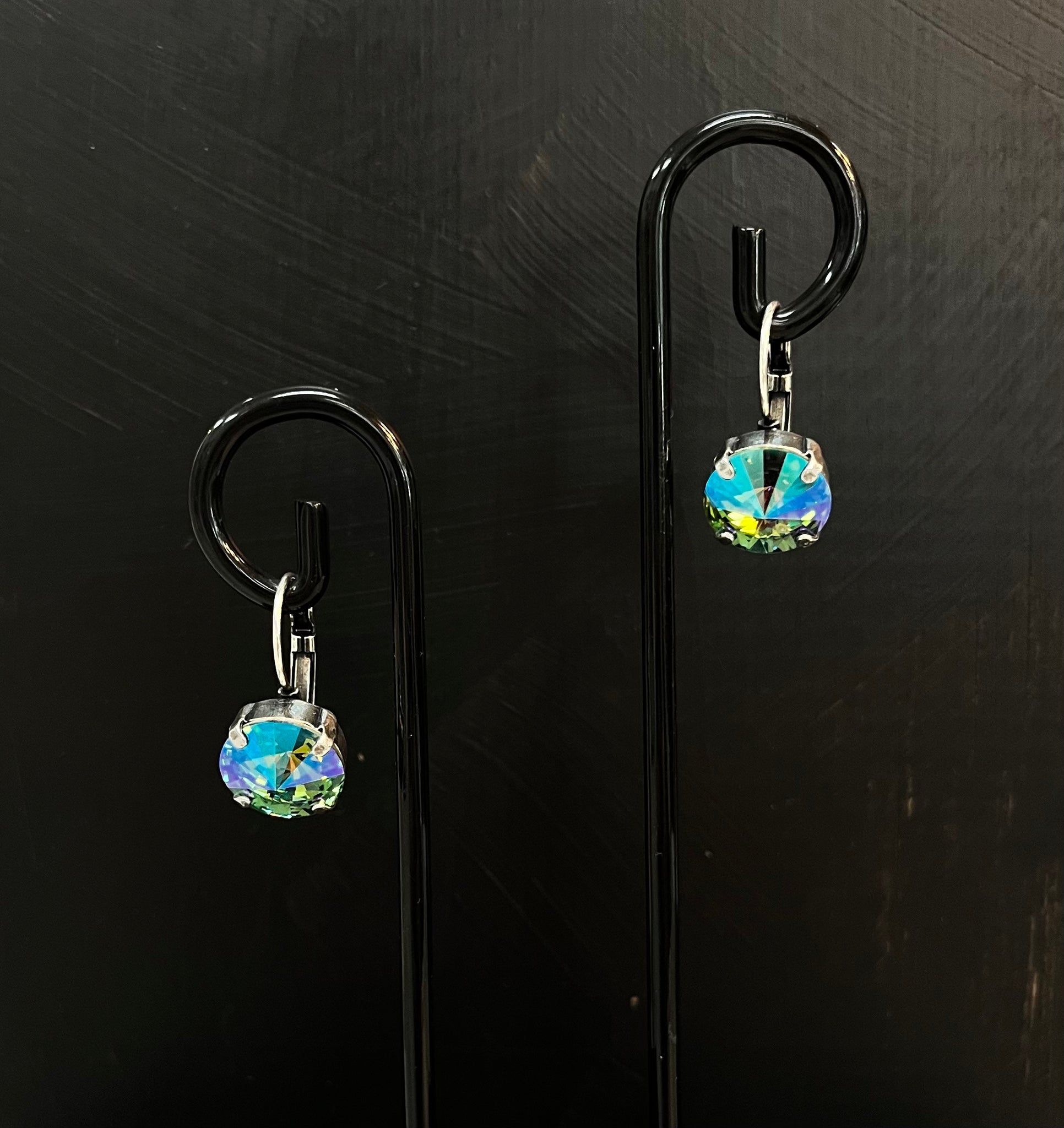 Penny Earrings Aqua GlacierBlue