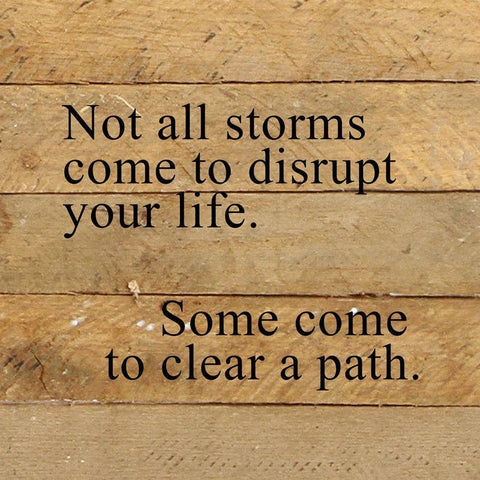 Not All Storms Sign