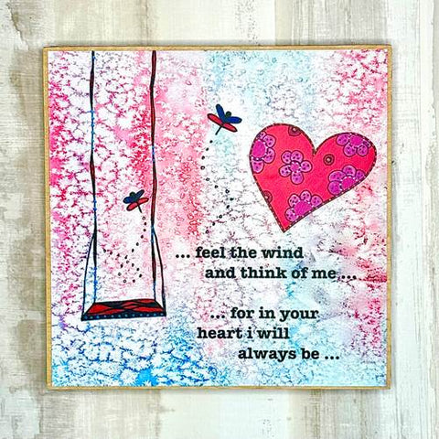 Wish in the Wind Plaque