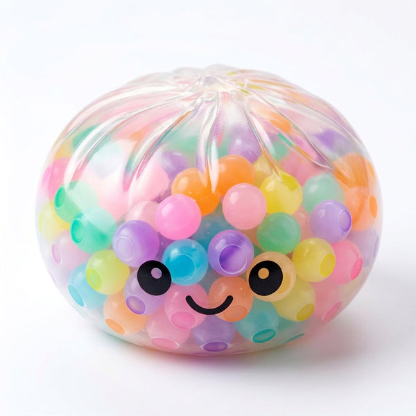 Dumpling Squishy With Beads