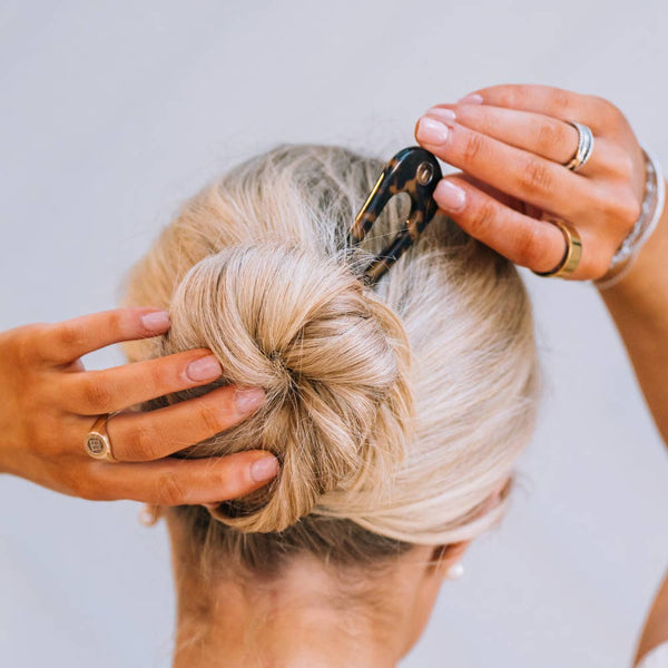 French Hair Pin Tortoise