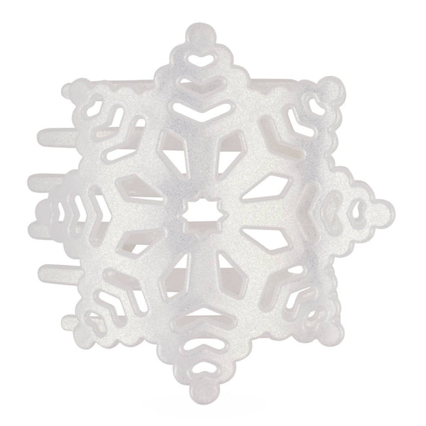Glitter Snowflake Flat Cip