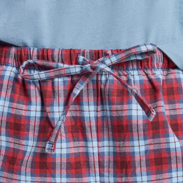 Deep Burgundy Plaid Pants