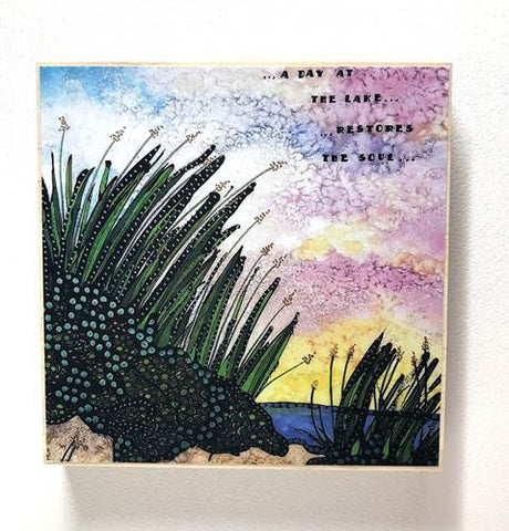 Day at the Beach Plaque