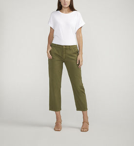 Moss Chino Cropped Pants