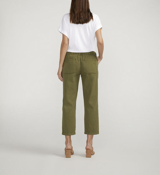 Moss Chino Cropped Pants