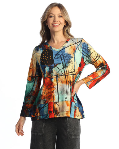 Vogue V Neck Top