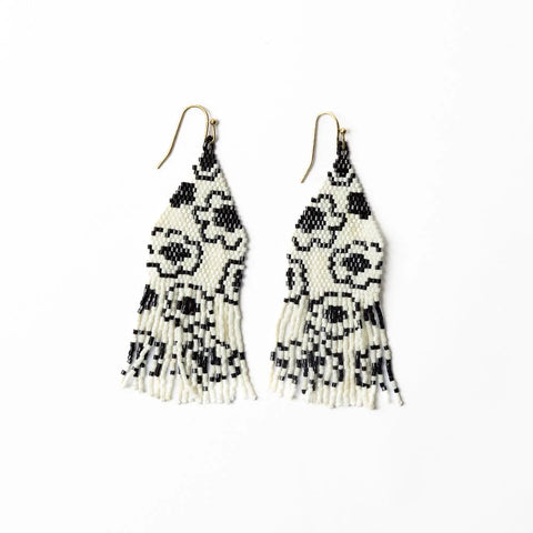 Delilah Poppy Black Earing