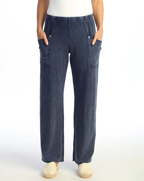 Patch Pocket Pants Denim