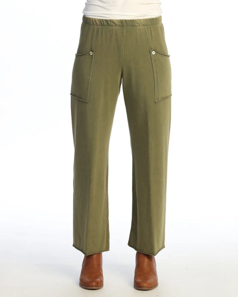 Patch Pocket Pants Moss