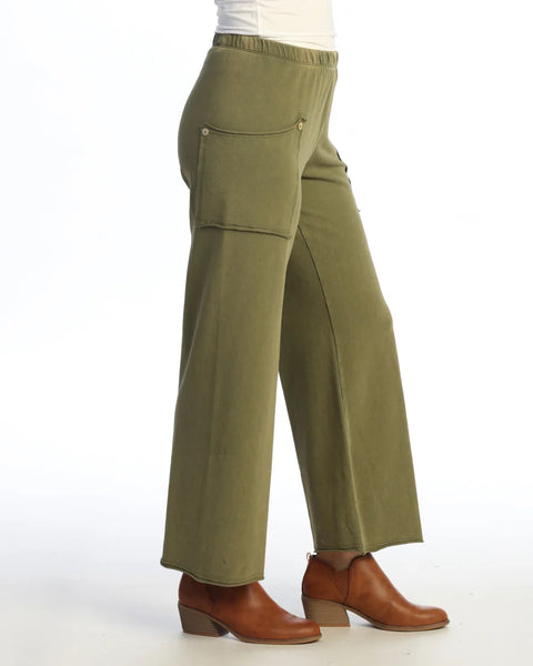 Patch Pocket Pants Moss