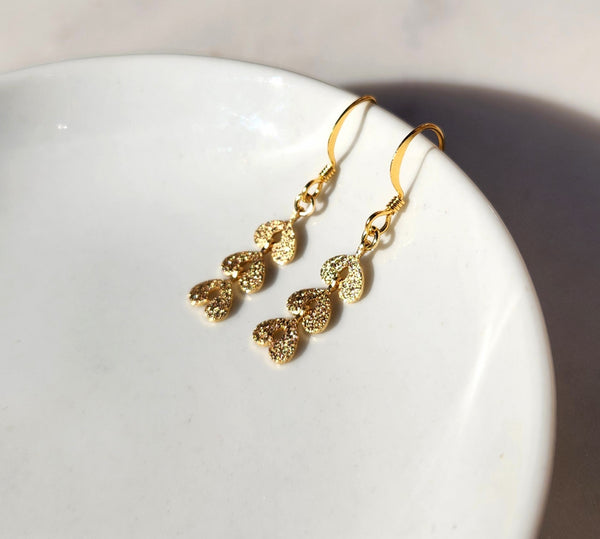 Chain of Hearts Earrings