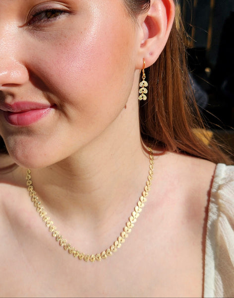 Chain of Hearts Earrings