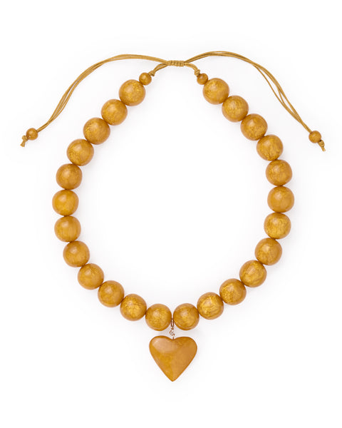 Emery Adjustable Heart Necklace