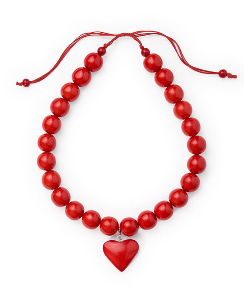 Emery Adjustable Heart Necklace