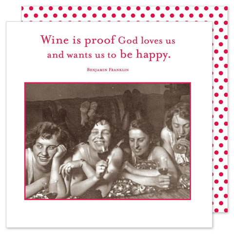 Wine is Proof Napkins