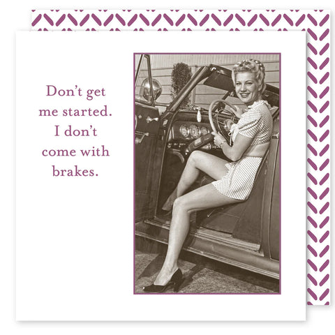 Don't Get Me Started Napkins