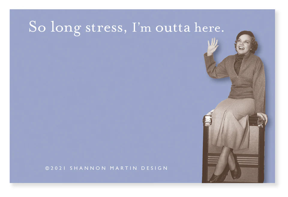 So Long Stress Sticky Notes