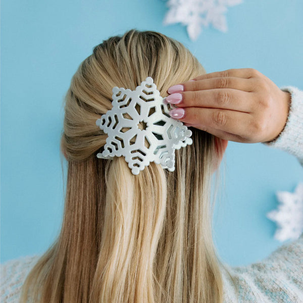 Snowflake Flat Clip