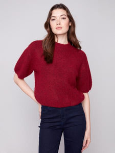 Cabernet Elbow Sleeve Sweater