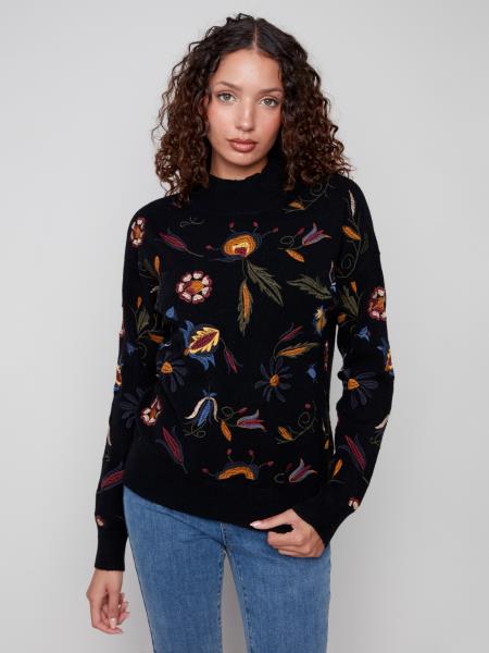 Embroidered Sweater