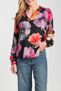 Bright Pink Pullover Top