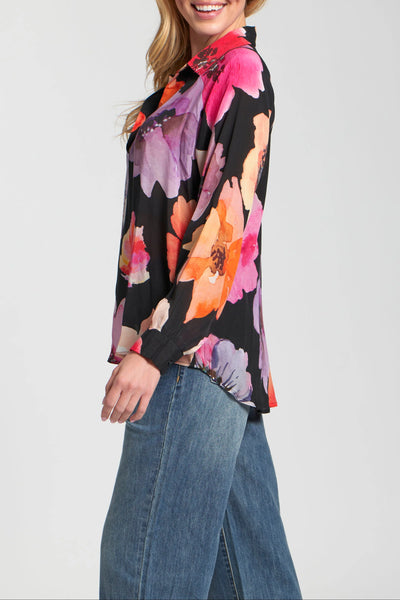 Bright Pink Pullover Top