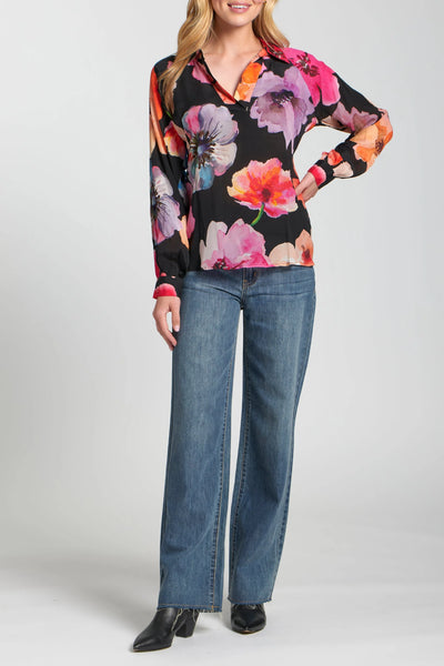 Bright Pink Pullover Top