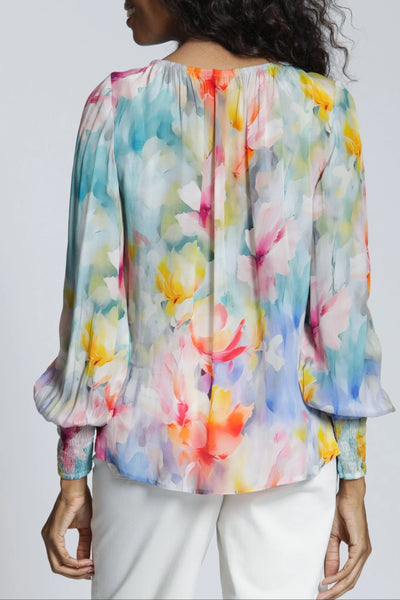 Yellow Watercolor Top