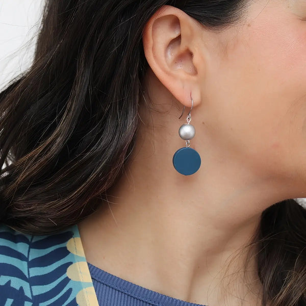 Blue Duo Earrings
