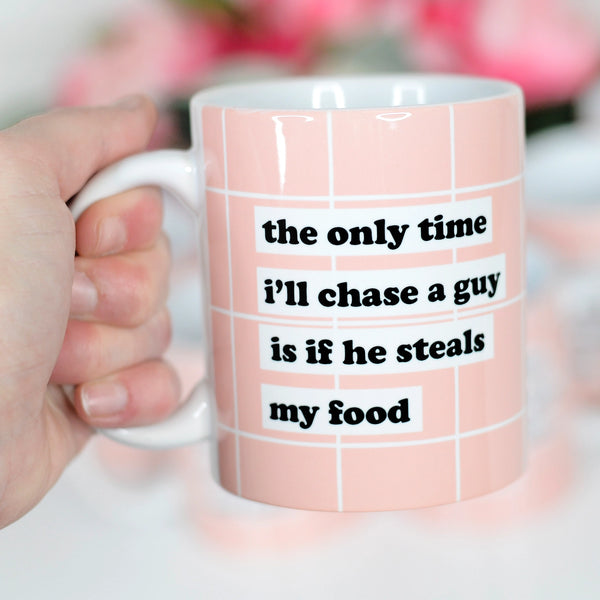 Chase A Guy Mug