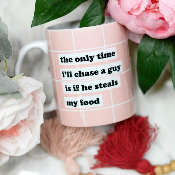 Chase A Guy Mug