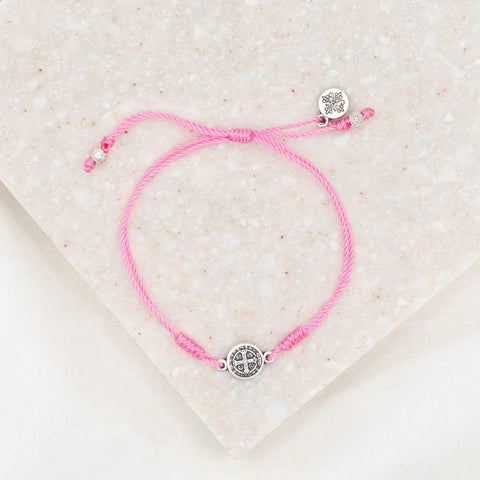 Breathe Blessing Bracelet Pink