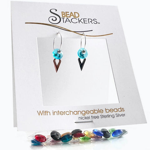 Triangle Dangle Earrings