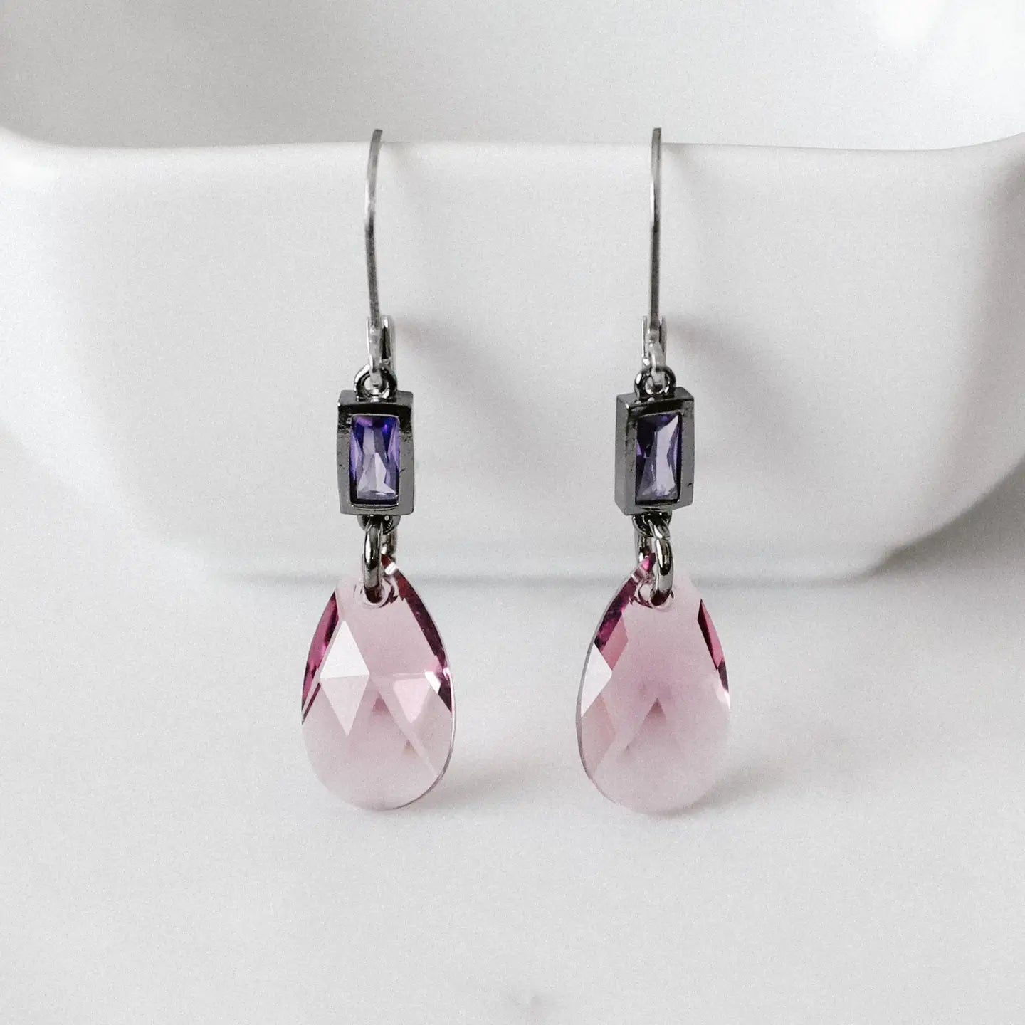 Trevi Earrings Amethyst